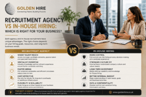 Recruitment Agency vs In-House Hiring: Which Is Right for Your Business?